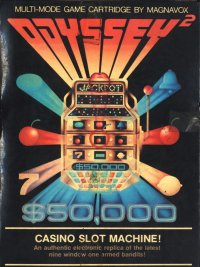 Casino Slot Machine Magnavox Odyssey 2 US box art